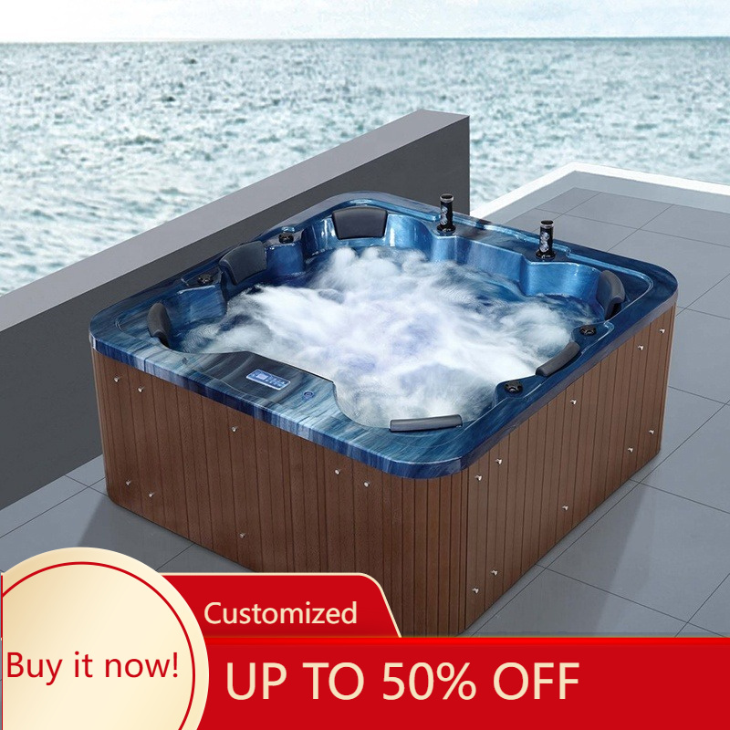 حوض استحمام ساخن ذكي مخصص طراز - مراجعة Spa Wellness Retreat وسعره